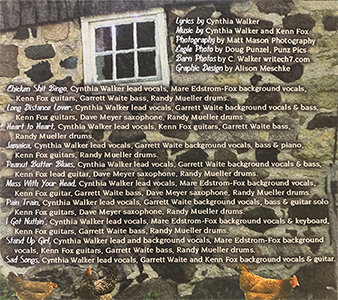 Chicken Shit Bingo CD - Credits