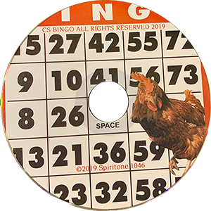 Chicken Shit Bingo CD - Inner panel